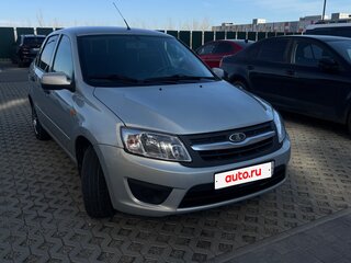 2016 Lada (ВАЗ) Granta I, серебристый, 600000 рублей, вид 2