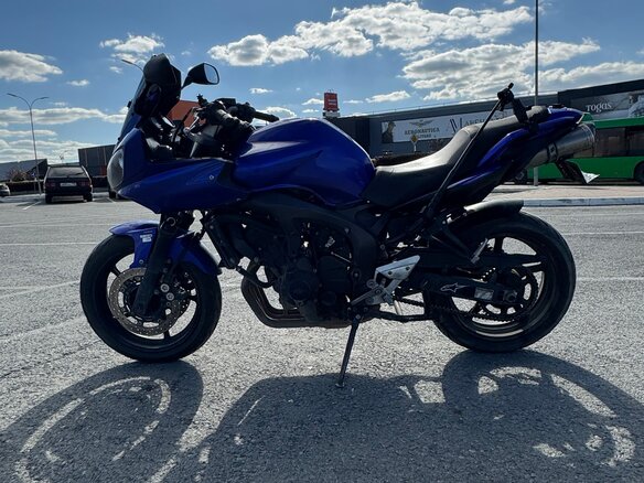 2007 Yamaha FZ6, синий, 380000 рублей - вид 1