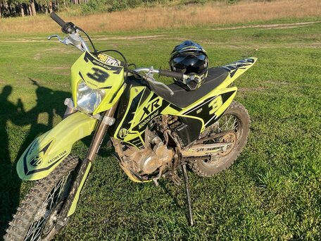 2021 Motoland XR250 Enduro, зелёный, 110000 рублей, вид 1