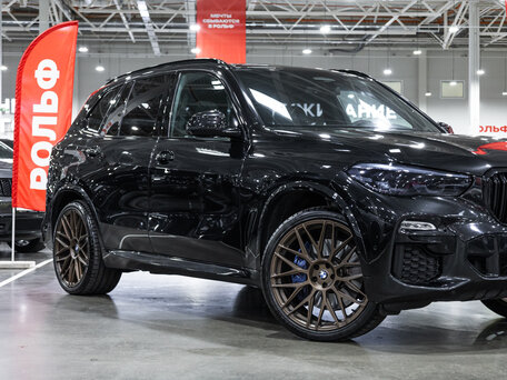 2018 BMW X5 40i IV (G05/G18), чёрный, 5500000 рублей, вид 5