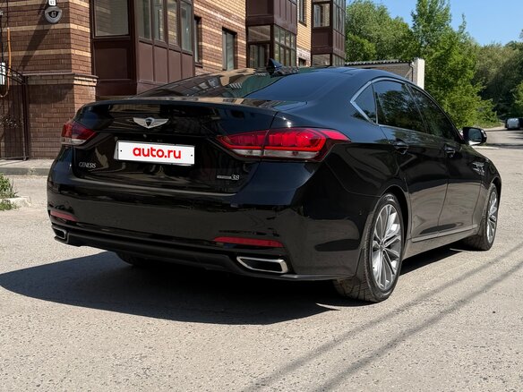 2014 Hyundai Genesis II, чёрный, 1559000 рублей - вид 2