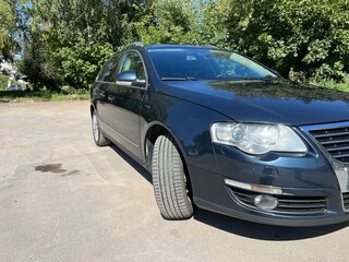 2006 Volkswagen Passat B6, синий, 590000 рублей, вид 3