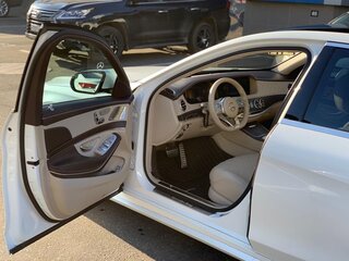 2017 Mercedes-Benz S-Класс 400 d Long VI (W222, C217) Рестайлинг, белый, 4950000 рублей, вид 5