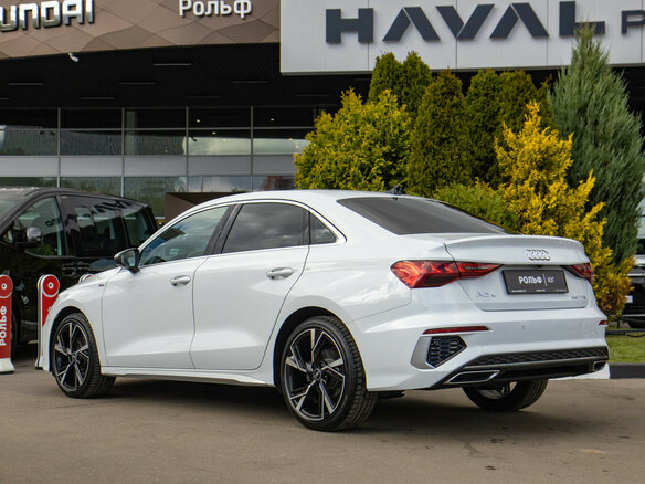2022 Audi A3 35 TFSI Long IV (8Y), белый - вид 4