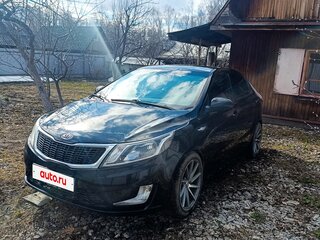 2012 Kia Rio III, чёрный, 600000 рублей, вид 1