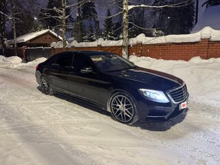 2015 Mercedes-Benz S-Класс 350 CDI BlueTEC VI (W222, C217), чёрный, 3850000 рублей, вид 5