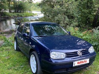 2002 Volkswagen Golf IV, синий, 310000 рублей, вид 2