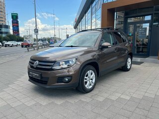 2015 Volkswagen Tiguan I Рестайлинг, коричневый, 1350000 рублей, вид 1