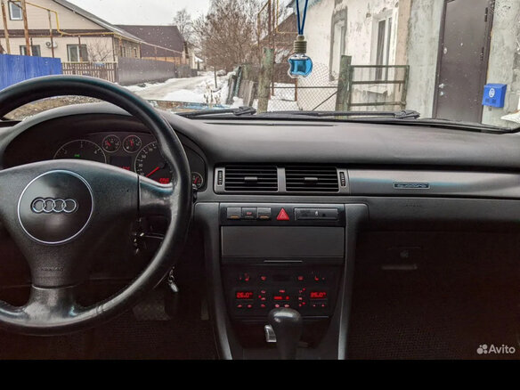 2001 Audi A6 II (C5) Рестайлинг, чёрный - вид 9