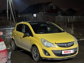 2012 Opel Corsa D Рестайлинг II, жёлтый, 480000 рублей, вид 4