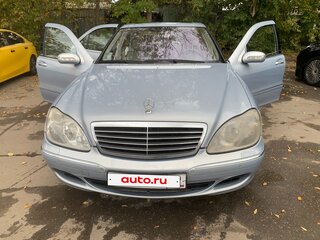 2004 Mercedes-Benz S-Класс 400 IV (W220) Рестайлинг, серый, 1200000 рублей, вид 3