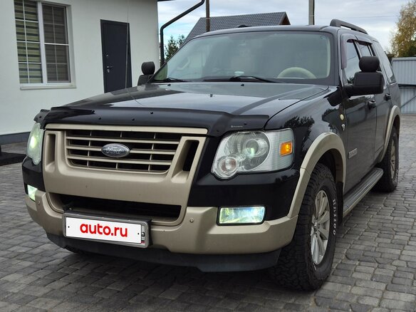 2008 Ford Explorer IV, чёрный, 995000 рублей - вид 9