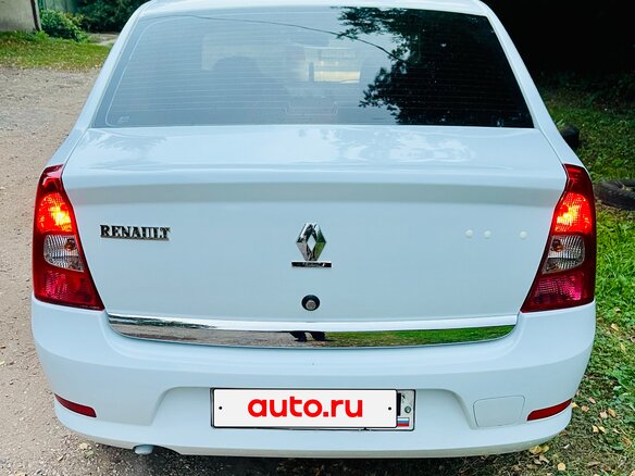 2013 Renault Logan I Рестайлинг, белый, 515000 рублей - вид 5