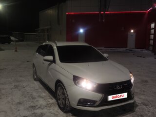 2022 Lada (ВАЗ) Vesta SW I, белый, 1300000 рублей, вид 3