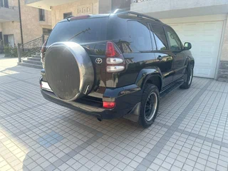 2005 Toyota Land Cruiser Prado 5-speed 120 Series, чёрный, 2150000 рублей, вид 5