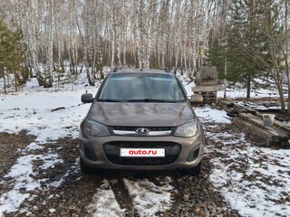 2015 Lada (ВАЗ) Kalina II, коричневый, 500000 рублей, вид 3