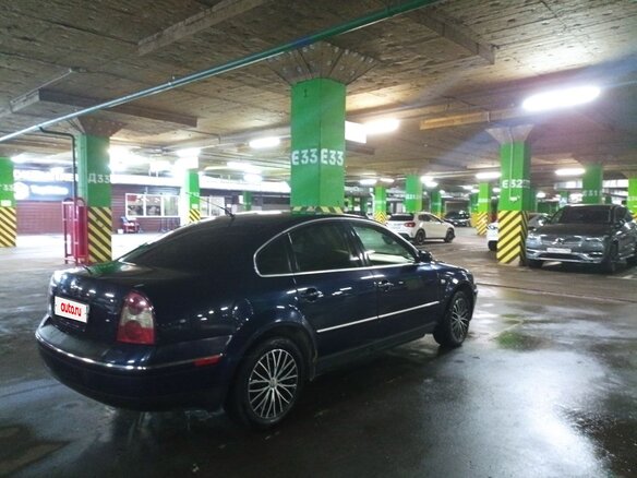 2002 Volkswagen Passat B5 Рестайлинг, синий, 380000 рублей - вид 6