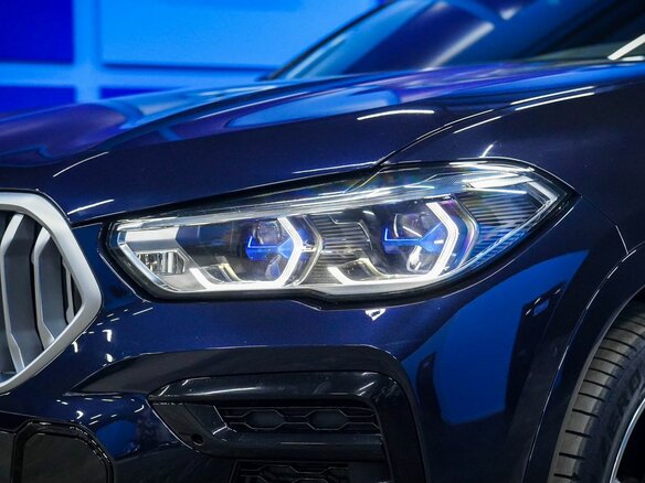 2021 BMW X6 30d III (G06), синий - вид 16