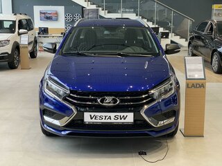 2026 Lada (ВАЗ) Vesta SW I Рестайлинг (NG), синий, 1885000 рублей, вид 2