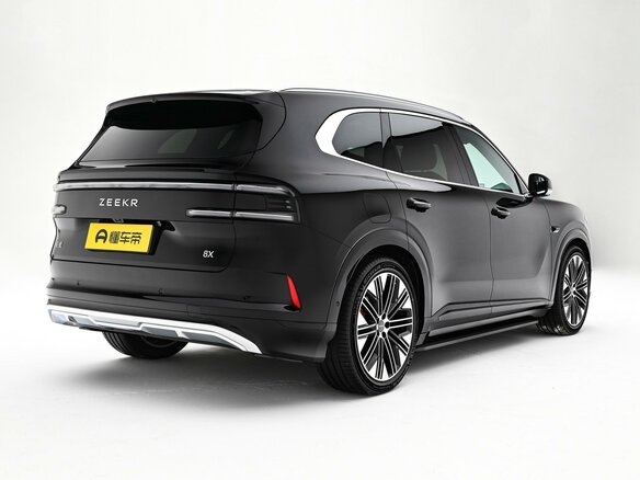 2026 Zeekr 8X 70 kWh, чёрный - вид 4