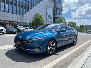 2023 Hyundai Elantra VII (CN7), синий, 1490000 рублей, вид 1