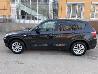 2012 BMW X3 35i xDrive II (F25), чёрный, 1750000 рублей, вид 4