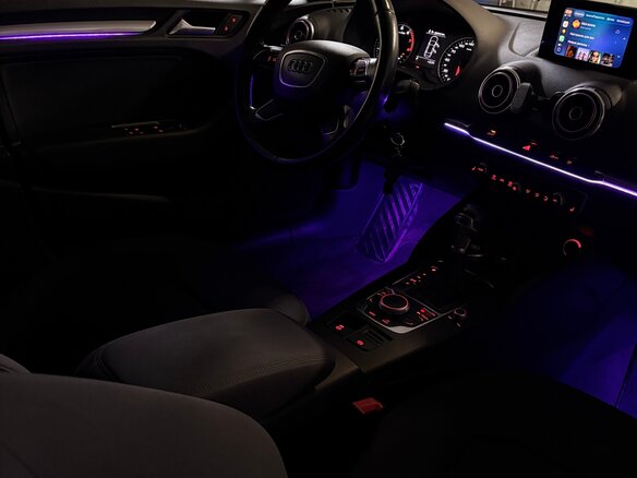 2013 Audi A3 III (8V), чёрный, 1300000 рублей - вид 12