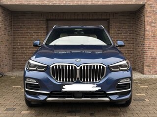2020 BMW X5 45e IV (G05/G18), синий, 6490000 рублей, вид 2