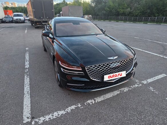2021 Genesis G80 II, чёрный, 4500000 рублей - вид 4