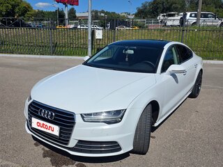2016 Audi A7 I (4G) Рестайлинг, белый, 2650000 рублей, вид 1