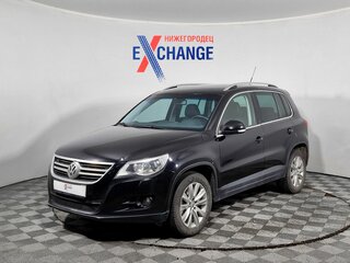 2011 Volkswagen Tiguan I, чёрный, 762000 рублей, вид 1