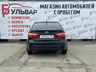 2014 Kia Rio III, чёрный, 850000 рублей, вид 5