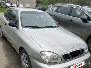 1998 Daewoo Lanos, серебристый, 95000 рублей, вид 1