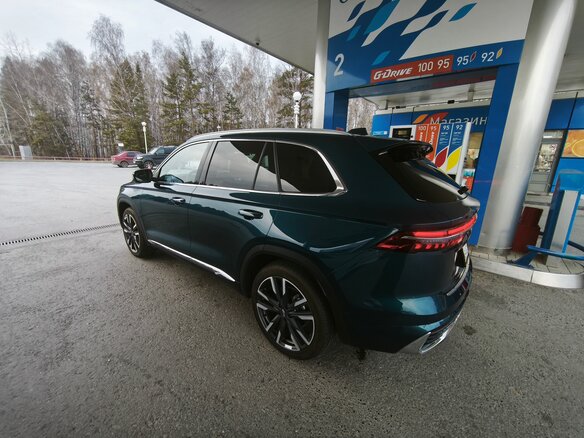 2023 Geely Monjaro (Xingyue L) I, зелёный, 3850000 рублей - вид 6