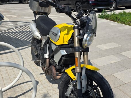 2019 Ducati Scrambler 1100, жёлтый, 590000 рублей, вид 1