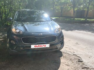 2020 Kia Sportage IV Рестайлинг, синий, 2100000 рублей, вид 2