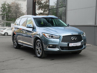 2017 Infiniti QX60 I Рестайлинг, серый, 2350000 рублей, вид 3