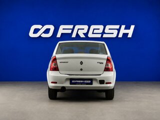 2013 Renault Logan I Рестайлинг, белый, 399077 рублей, вид 4