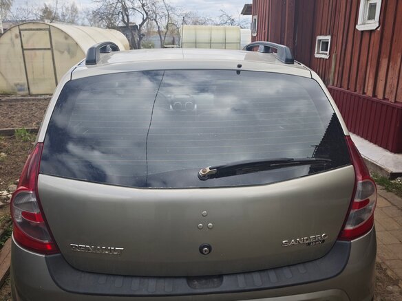 2010 Renault Sandero I, бежевый, 495000 рублей - вид 1