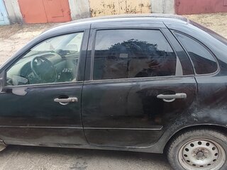 2010 Lada (ВАЗ) Kalina I, чёрный, 150000 рублей, вид 4