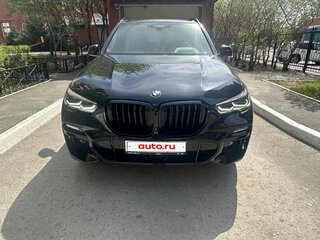 2019 BMW X5 40i IV (G05/G18), синий, 6550000 рублей, вид 2