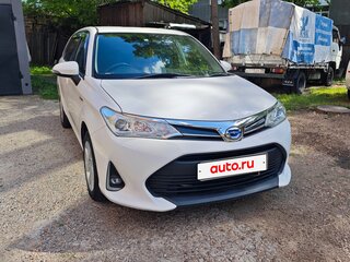 2018 Toyota Corolla Fielder XI (E160, E170) Рестайлинг 2, белый, 1220000 рублей, вид 2