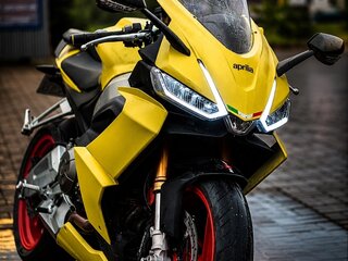 2022 Aprilia RS 660, жёлтый, 860000 рублей, вид 4