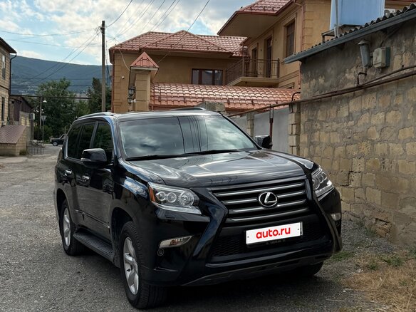 2015 Lexus GX 460 II Рестайлинг, чёрный - вид 2