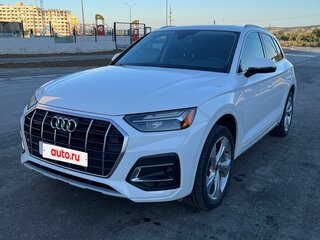 2021 Audi Q5 45 TFSI II (FY) Рестайлинг, белый, 4500000 рублей, вид 2