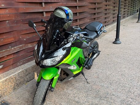 2011 Kawasaki Z 1000SX, зелёный, 449000 рублей, вид 5