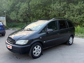 2002 Opel Zafira A, чёрный, 399000 рублей, вид 2