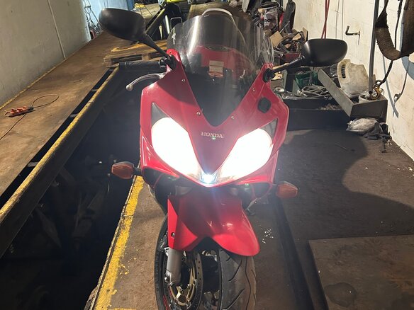 2002 Honda CBR 600F, синий, 470000 рублей - вид 17