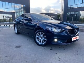 2018 Mazda 6 III (GJ) Рестайлинг, синий, 1899000 рублей, вид 4