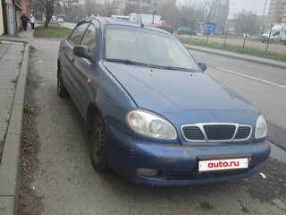 2008 Daewoo Lanos, синий, 195000 рублей, вид 3